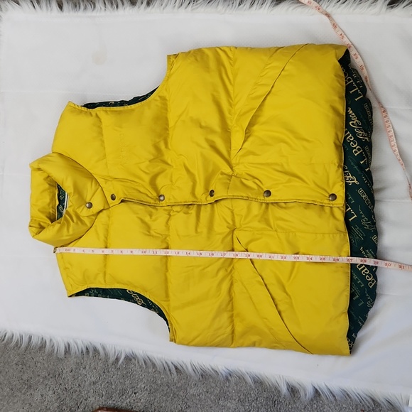 L.L.BEAN PUFFER SLEEVELESS WATER REPELLENT JACKET - Picture 7 of 7